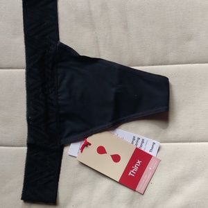 Thinx Women's Size M Black thong